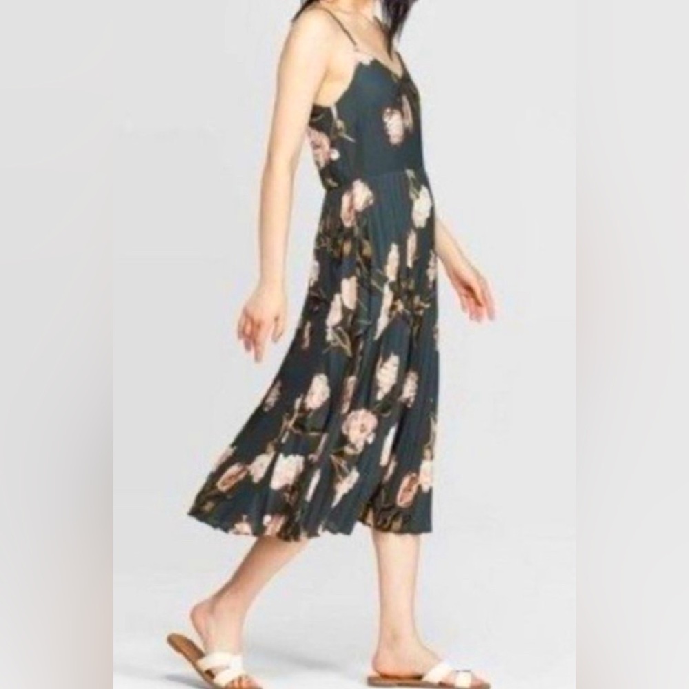 A New Day Pleated Perfect Wedding Guest Evening Dress- Size XS